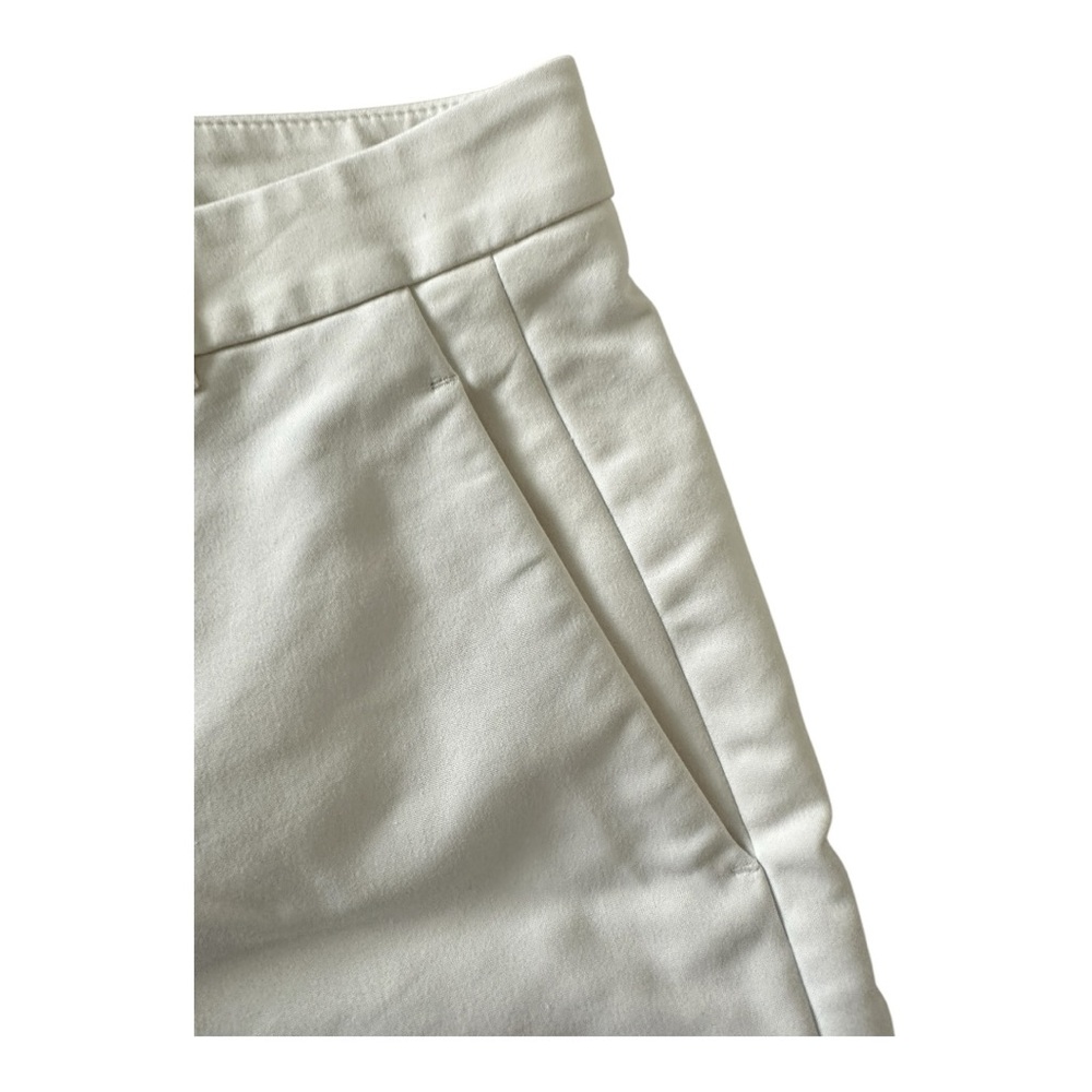 Zara White Tailored Ankle Trousers – Size L Workwear Minimal Chic - Picture 9 of 9